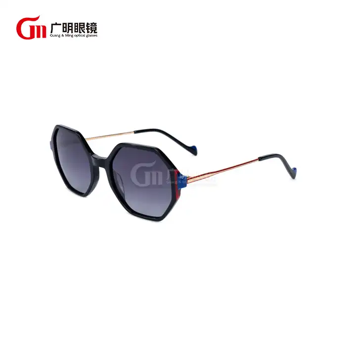 hexagon glasses sunglasses